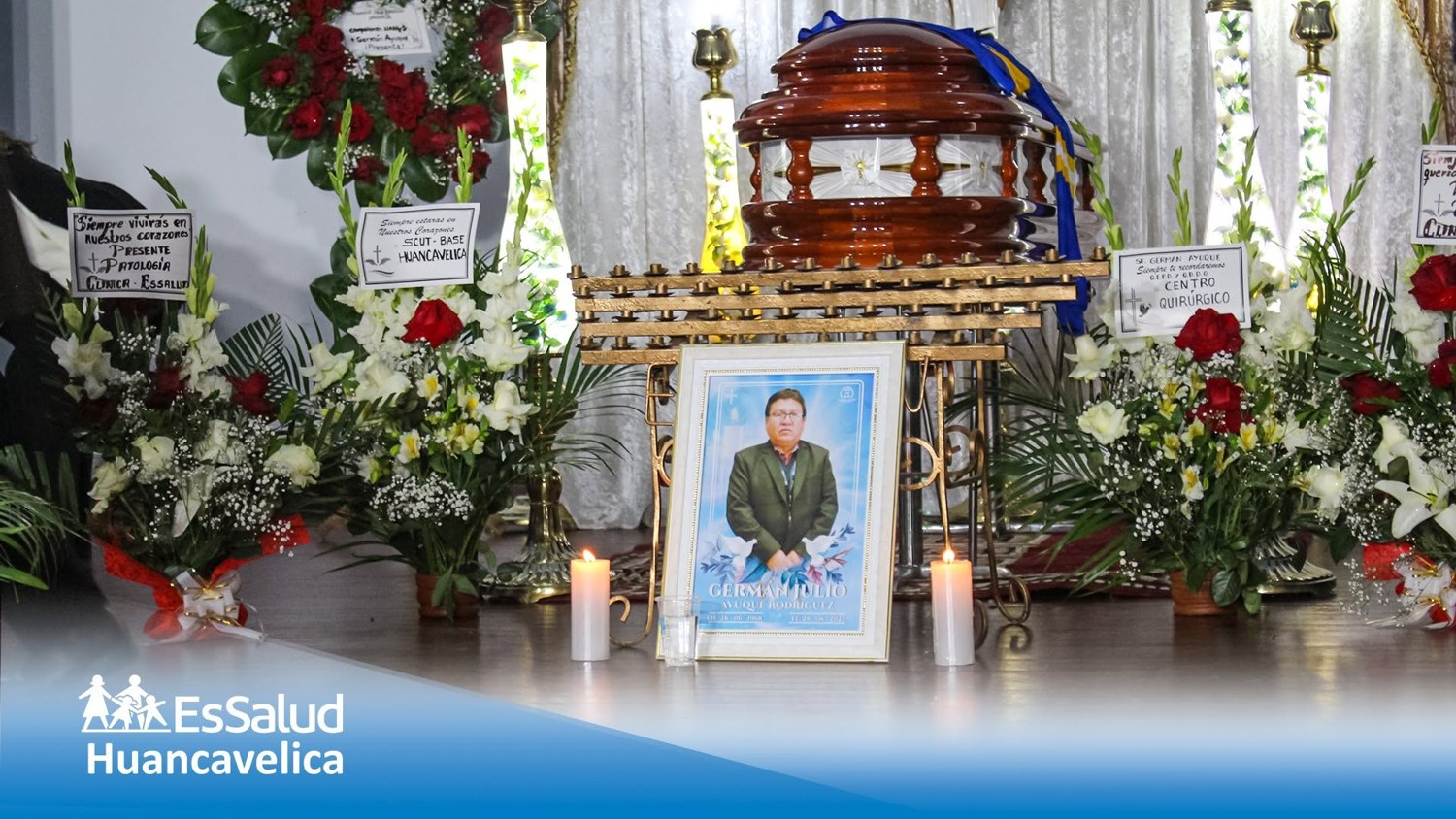 Homenaje a Germán en EsSalud